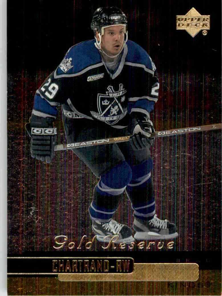 1999-00 Upper Deck Gold Reserve Brad Chartrand #342