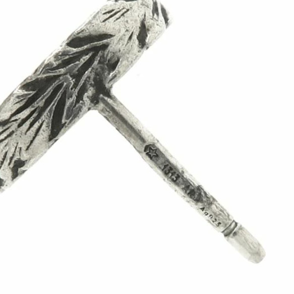 GUCCI Interlocking G Arabesque Stud Earrings Silv… - image 7