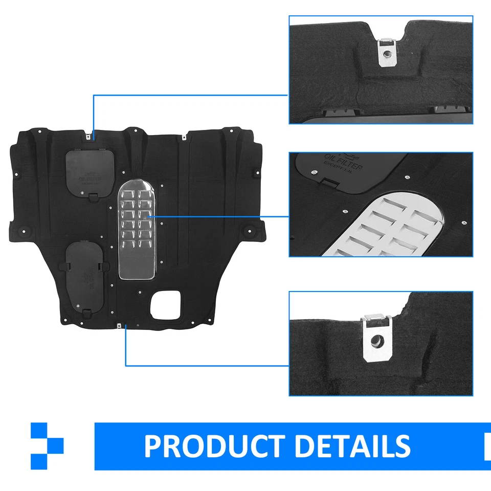 New For 2012-2016 Dodge Dart Engine Splash Shield Guard Replacement 68082724AH Foto 3 de 4