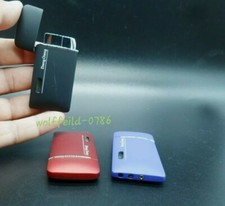 Jet Flame Gas  Lighter Pocket Size Light Windproof UK Seller Multi Colour Option