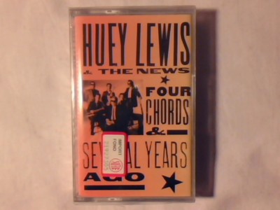 HUEY LEWIS & THE NEWS Four chords & mehrere Jahre MC CASSETTE K7 VERSIEGELT