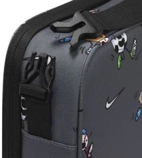 Nike Kids Smoke Grey Multi Fuel Pack Insulated Lunch Box