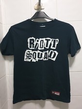 WWE AUTHENTIC WEAR RIOTT SQUAD DUEL SIDED TSHIRT - WE WIN WE RIOTT W36