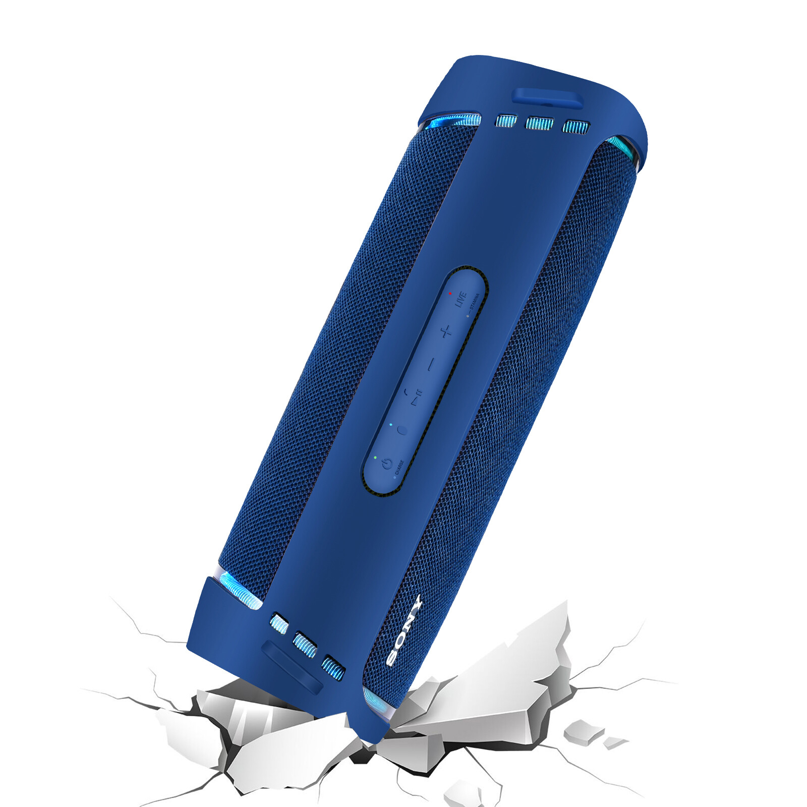 Waterproof Speaker Carrying Case for SONY SRSXB43 (Blue) eBay