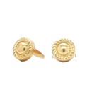 Brass Flat-Round Leathercraft Studs, Rivets & Tacks