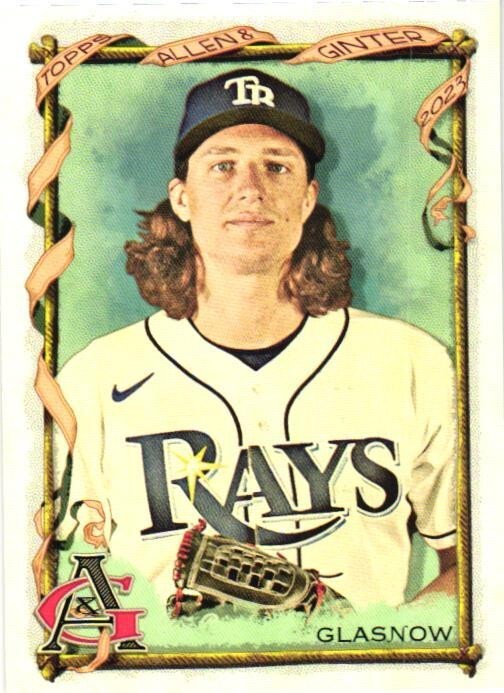 2023 TOPPS ALLEN & GINTER TYLER GLASNOW #190 BASEBALL CARD | eBay