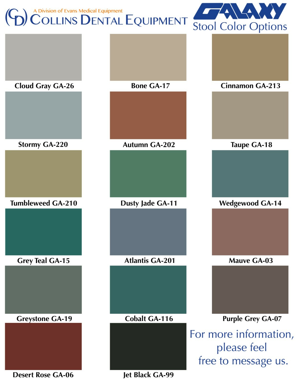 Galaxy Saddle Series Doctor Stool - 2050