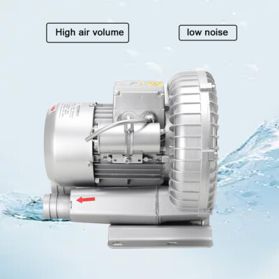 #ad Industrial Aquaculture Pond Fish Tank Vortex Air Blower Pump Air Pump Blower $219.79