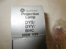 DYS DYV BHC Projector Lamp Projector Bulb New Old Stock One Bulb in Box