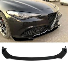 SOTTO PARAURTI  LOOK QUADRIFOGLIO per ALFA ROMEO GIULIA LAMA SPLITTER FRONTALE