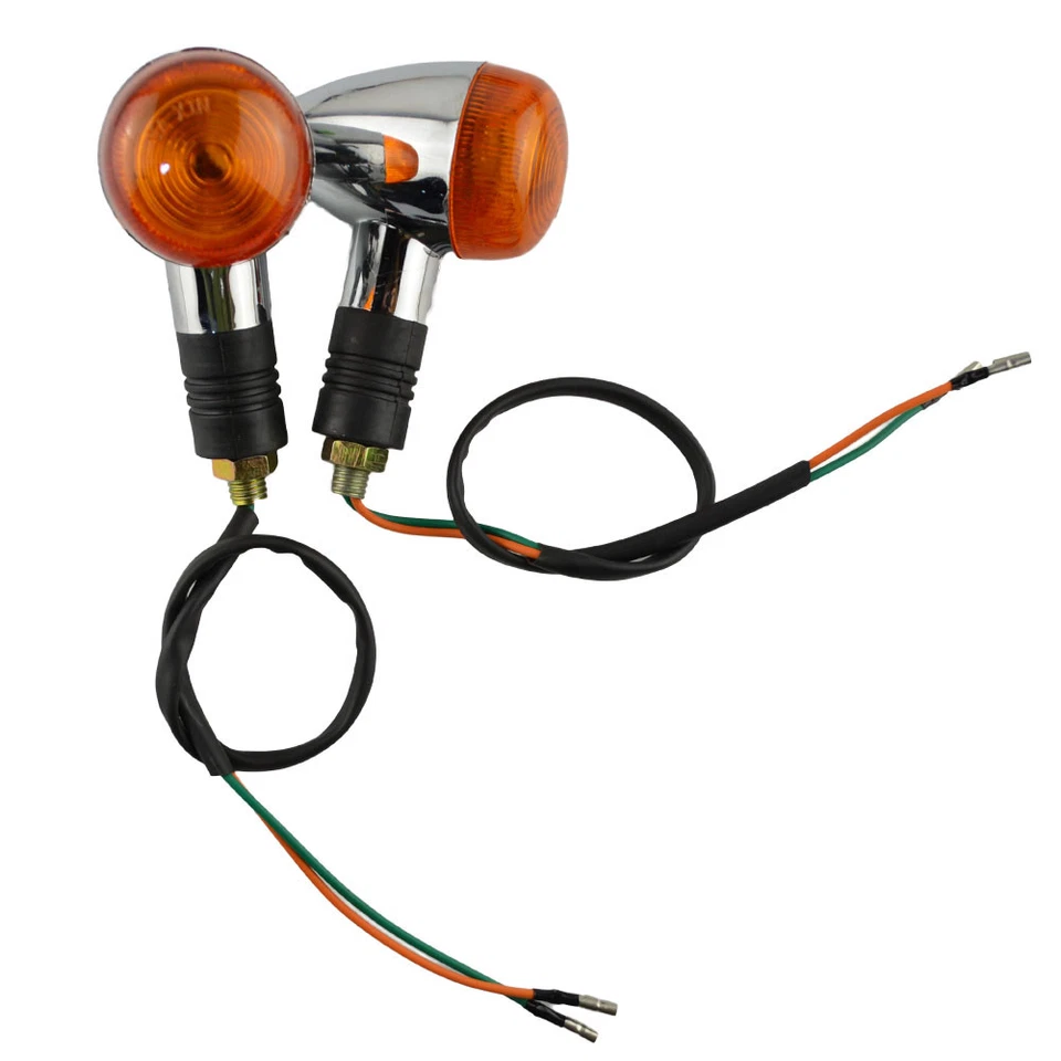 Turn Singal Tail Lights For Yamaha XV250 Virago Route 66 V-Star 250 1988-2018 - Image 2 of 4