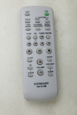 Remote Control For Sony HCD-RX550 HCD-GNX800 CMT-FX200 CMT-FX205 Audio System
