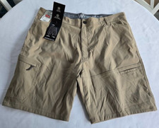Wrangler ATG Performance Utility Short Shorts - Tan - Size 42 - NEW