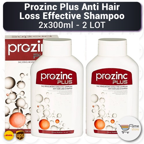 Prozinc Plus Anti Hair Loss Effective Shampoo 2x300ml