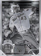 [DIGITAL] Topps Bunt - Ethan Small - Topps Chrome 23 S1 - Black White Base