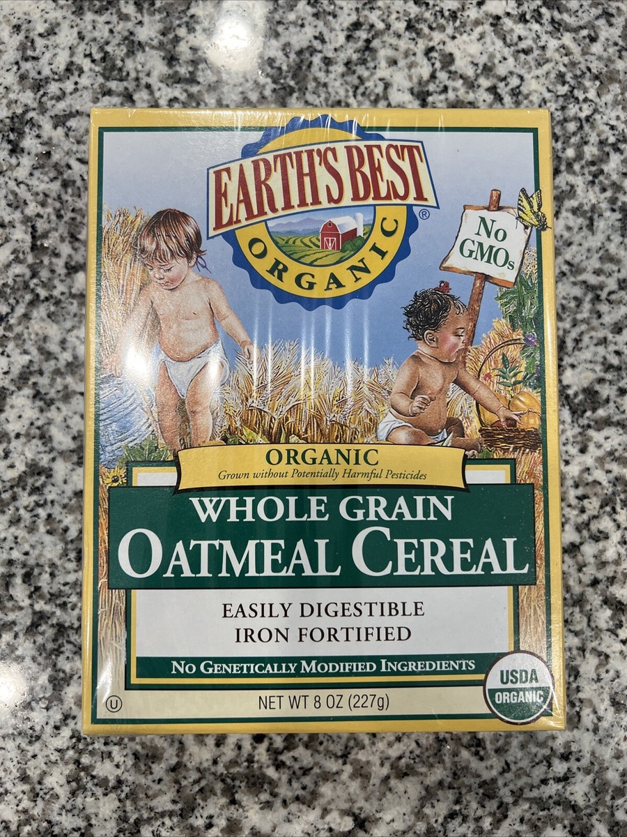 Organic Whole Grain Oatmeal Cereal, oz (227 g)