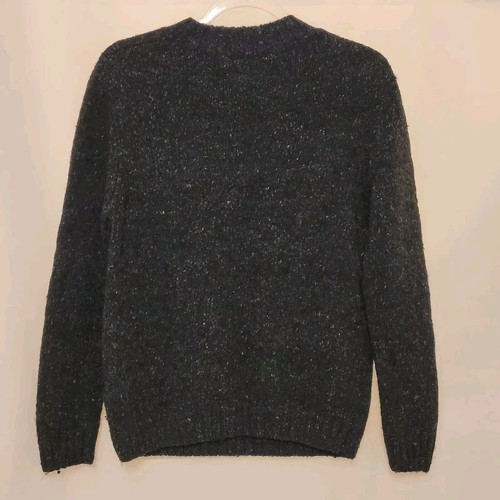 Zara Kids Collection Snowboard Vibes Boys Chunky Knit Black Sweater Sz 13 14 - Picture 4 of 5