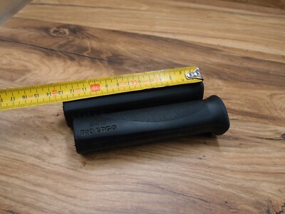 Poignées VTT BIO ERGO - Vintage Années 90 - 22.2 Mm - Noires