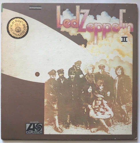 Led Zeppelin - II - 1969 - Vinyl Record LP Gatefold - Broadway Copy