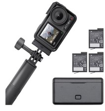 Osmo Action 4 Adventure Combo, Waterproof Action Camera with 1/1.3" Sensor, 4K/1