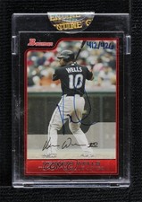 2006 Bowman Originals 412/426 Vernon Wells (2006 Bowman) #186 Buyback Auto 8d2