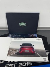 Range Rover Sport owners manual handbook quick reference guide 22-25 (2024)!!