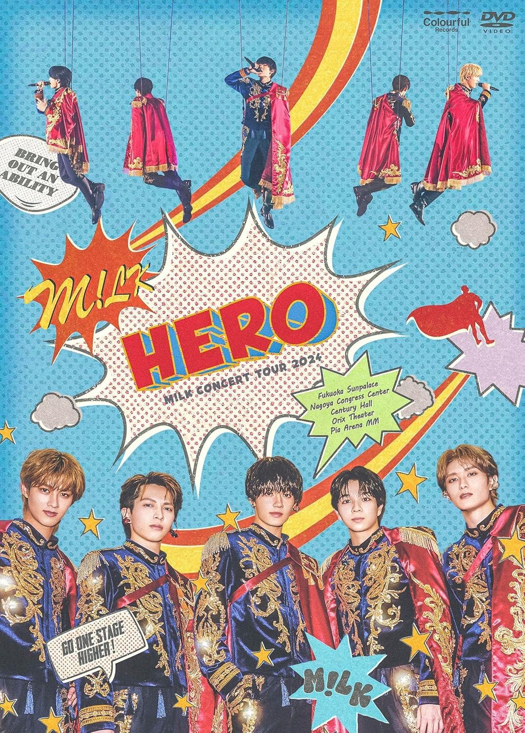 DVD M!LK CONCERT TOUR 2024 M!LK HERO CONCERT TOUR 2024 DVD