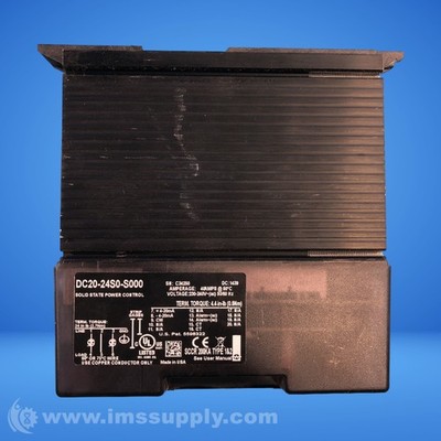 Watlow DC20-24S0-S000 Solid State Power Control USIP