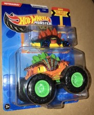 2023 Hot Wheels Monster Trucks MOTOSAURUS Truck With DIE-CAST Car