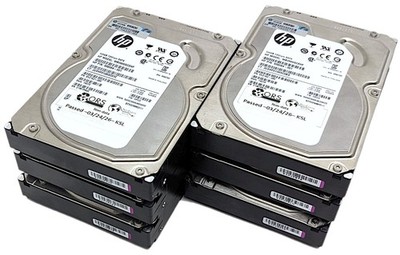 Lot of 6 HP 500GB 7200RPM 64MB SATA III 3.5'' Enterprise Hard Drive MB0500GCEHF