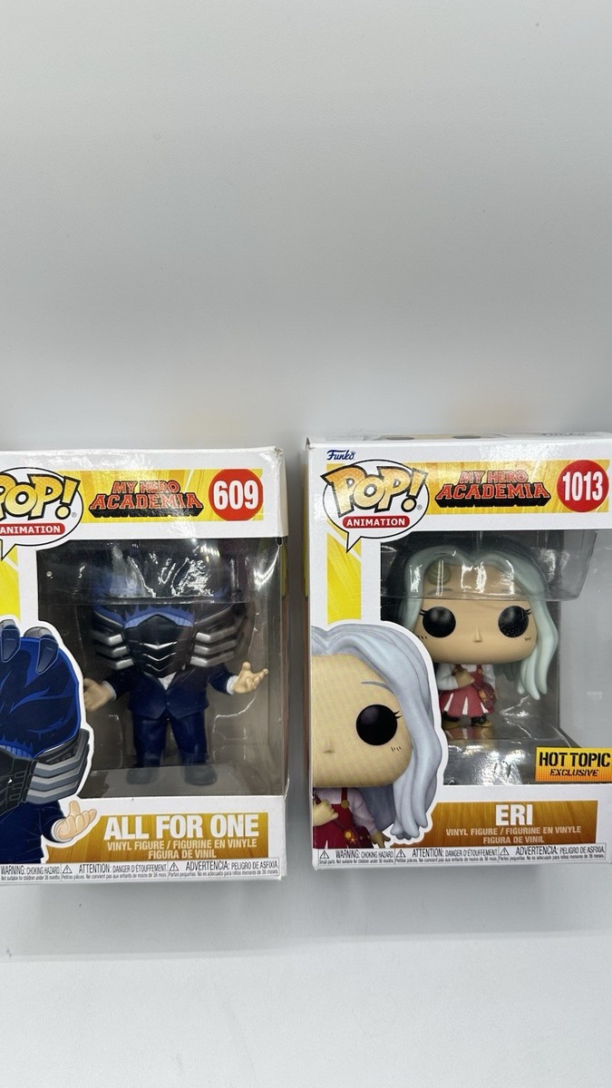 Funko Pop! Animation My Hero Academia Lot 1013 ERI & 609 ALL FOR