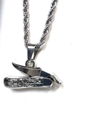 Custom Case Boker GEC Primble Remington rare pocket knife xx NECKLACE LIMITED 