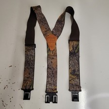 Perry Suspenders Cabela's Realtree Camouflage Camo Outdoor Hunting Made USA 2