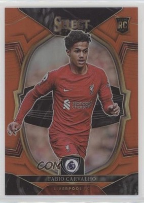 2022 Select Premier League Orange Prizm 74/99 Fabio Carvalho #56 Rookie RC 11lu