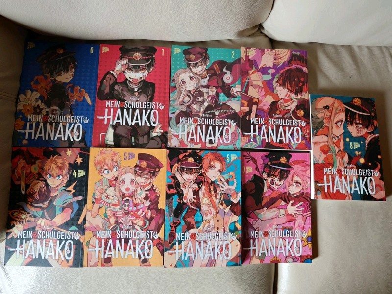 My School Spirit Hanako 1-8 After School Manga German Cult Comic Aidalro Fantasy