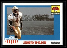 Anquan Boldin 2003 Topps All American Rookie Card #127. rookie card picture