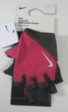 Nike Women's Essential Training Gloves Size L Large- Pink