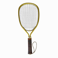 Vintage El Dorado Z-200 Racquetball Racket Gold Frame Made in USA