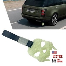 Skull Car Drift Charm, Front Rear Bumper Warning Ring 1 PC Fluorescent green