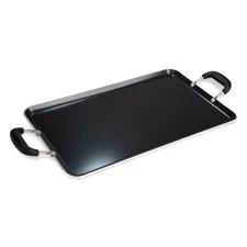 Ecolution Artistry Nonstick Double Burner Griddle, Easy To Clean, Cool Touch ...