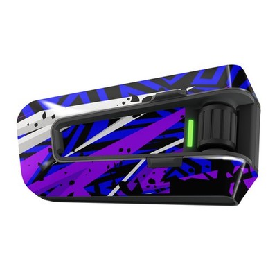 For Cardo Packtalk Edge Device Protection Decal Sticker 1pc Retro Graffiti