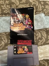 Super Mario RPG: Legend of the Seven Stars (SNES) Cart and Manual -Tested