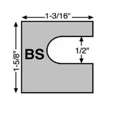 Specialty Products Caster Camber .5" Slot x 1/16" Thick Shim Set of 25 Universal