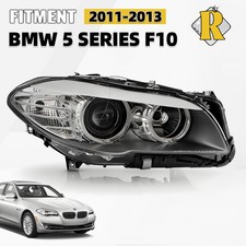 Halogen Headlight For 2011-2013 Bmw 5 Series F10 Wo Afs With Bulb Right Side