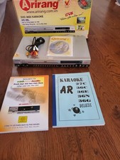 Arirang AR 36 L Deluxe Karaoke Player DVD RW/MP3/MP4. No Remote