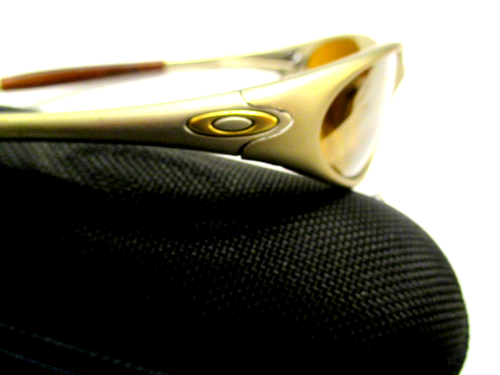 GAFAS DE SOL OAKLEY MINUTE 1.0 GEN 2 FMJ PLATINO ORO IRIDIO LENTES E ICONOS DORADOS - Imagen 8 de 13