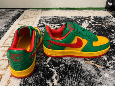 #ad Size 9 Lil Yachty x Nike Air Force 1 Low Lucky Green $305.00