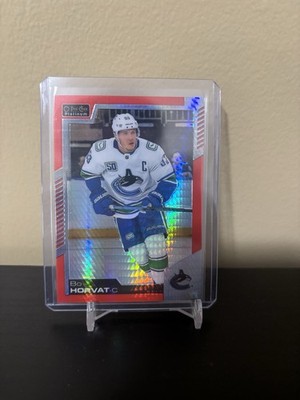 2020-21 O-Pee-Chee Platinum Red Prism /199 Quinn Hughes #10