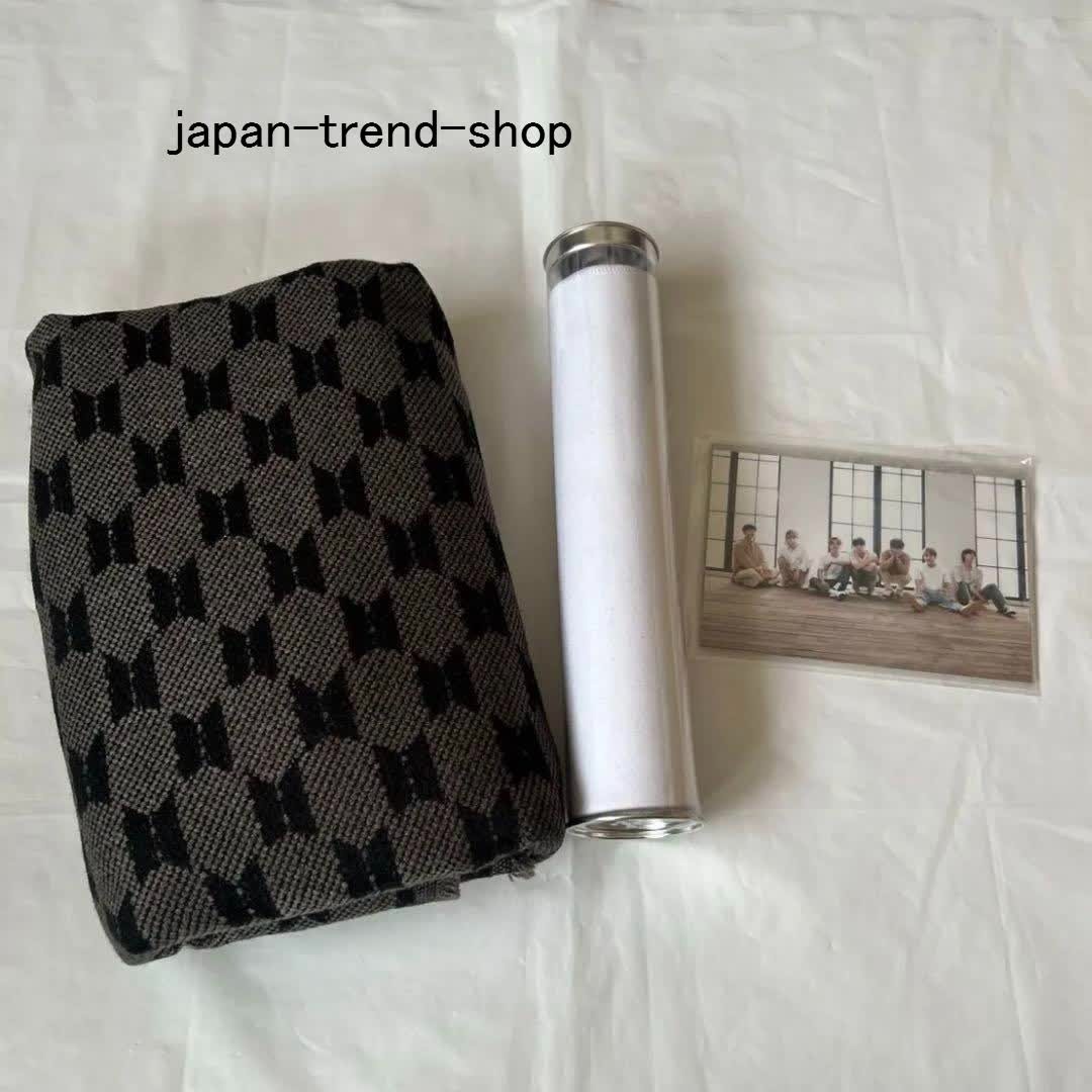 BTS MERCH BOX #1ブランケット BTS ARMY Membership MERCH BOX #1 Official Blanket Set w/Box
