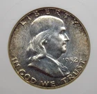 New Listing1952 "P" Franklin Half Dollar 50c ANACS MS64 FBL #027 *FULL BELL LINES* Soapbox